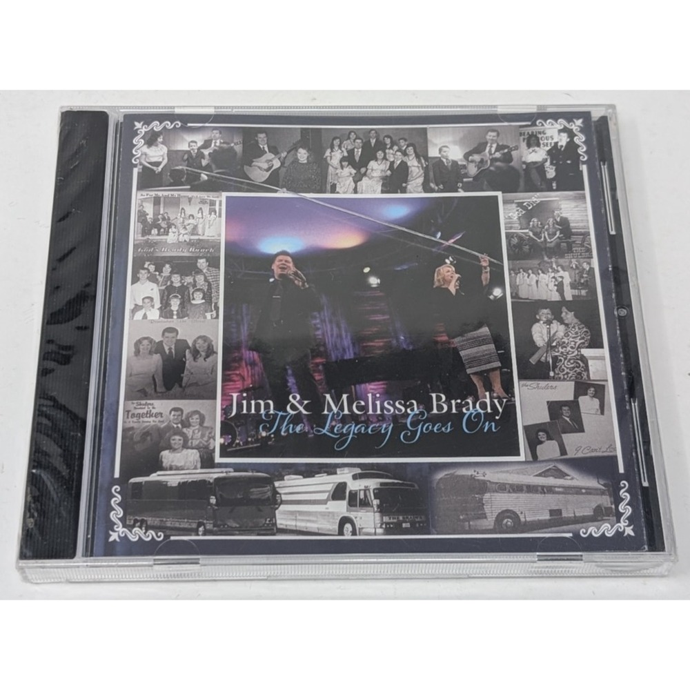 Jim And Melissa Brady The Legacy Goes On Southern Gospel CD Brady House Music